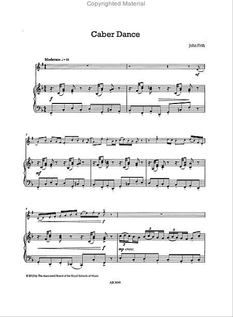 Shining Brass, Book 2, Piano Accompaniment B flat Piano Accompaniment scores gallery preview page 4