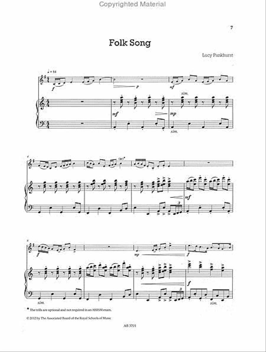 Shining Brass, Book 2, Piano Accompaniment F Piano Accompaniment scores gallery preview page 3
