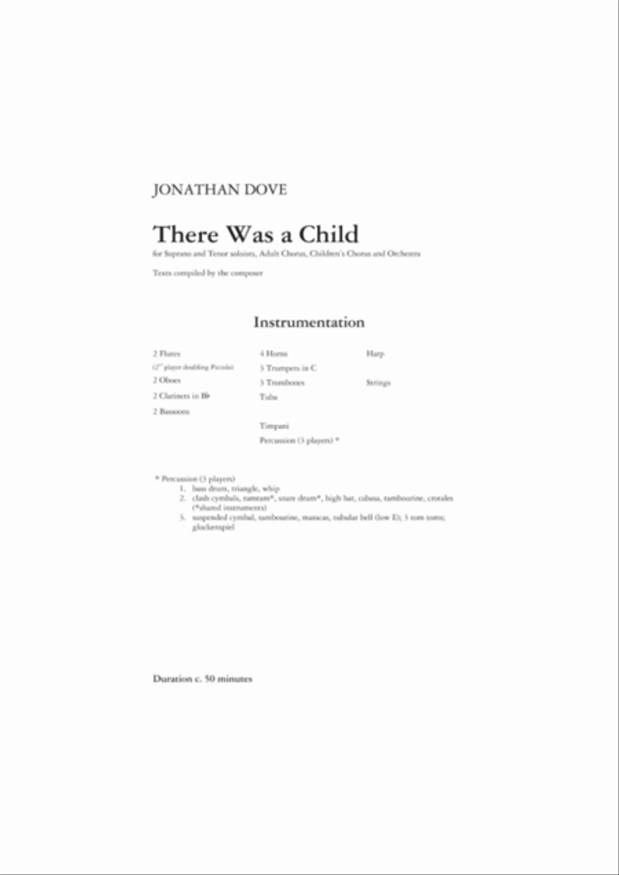 There was a Child 4-Part scores gallery preview page 2