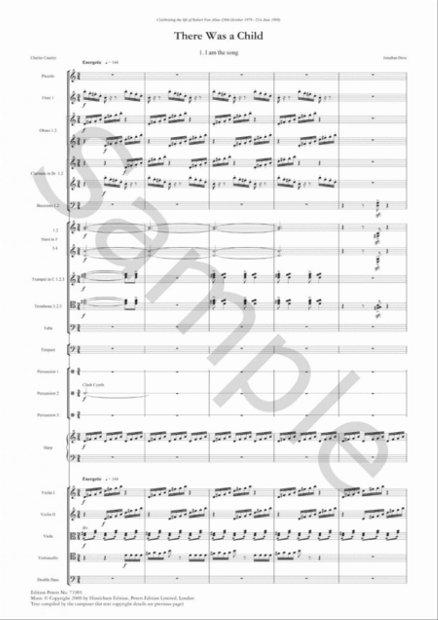 There was a Child 4-Part scores gallery preview page 5