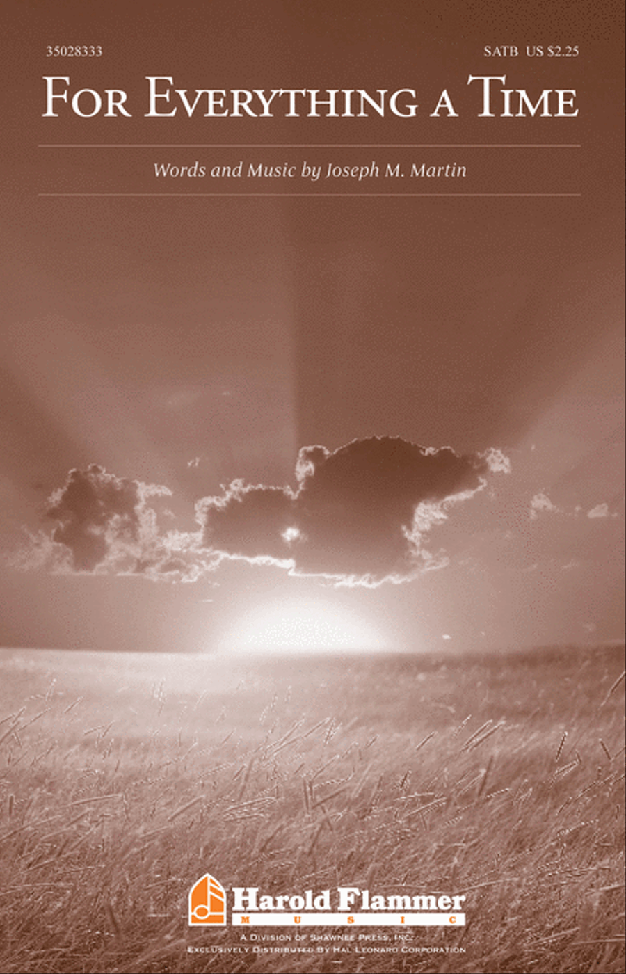 For Everything a Time For Everything a Time 4-Part scores gallery preview page 1
