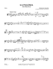 La Paloma (The White Dove) - Viola