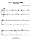 Beer Barrel Polka (Roll Out The Barrel)