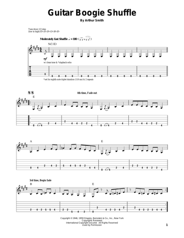 Guitar Boogie Shuffle