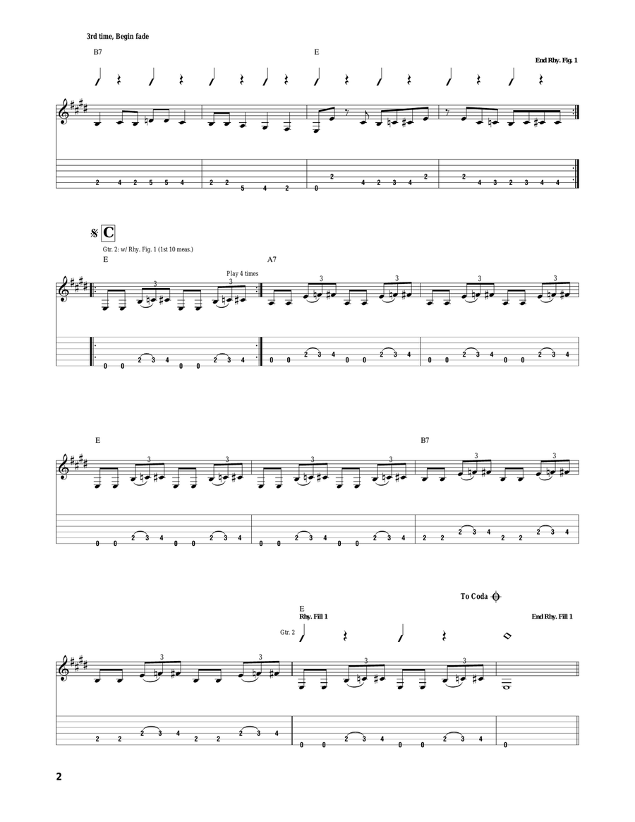 Guitar Boogie Shuffle Guitar Boogie Shuffle Acoustic Guitar scores gallery preview page 2