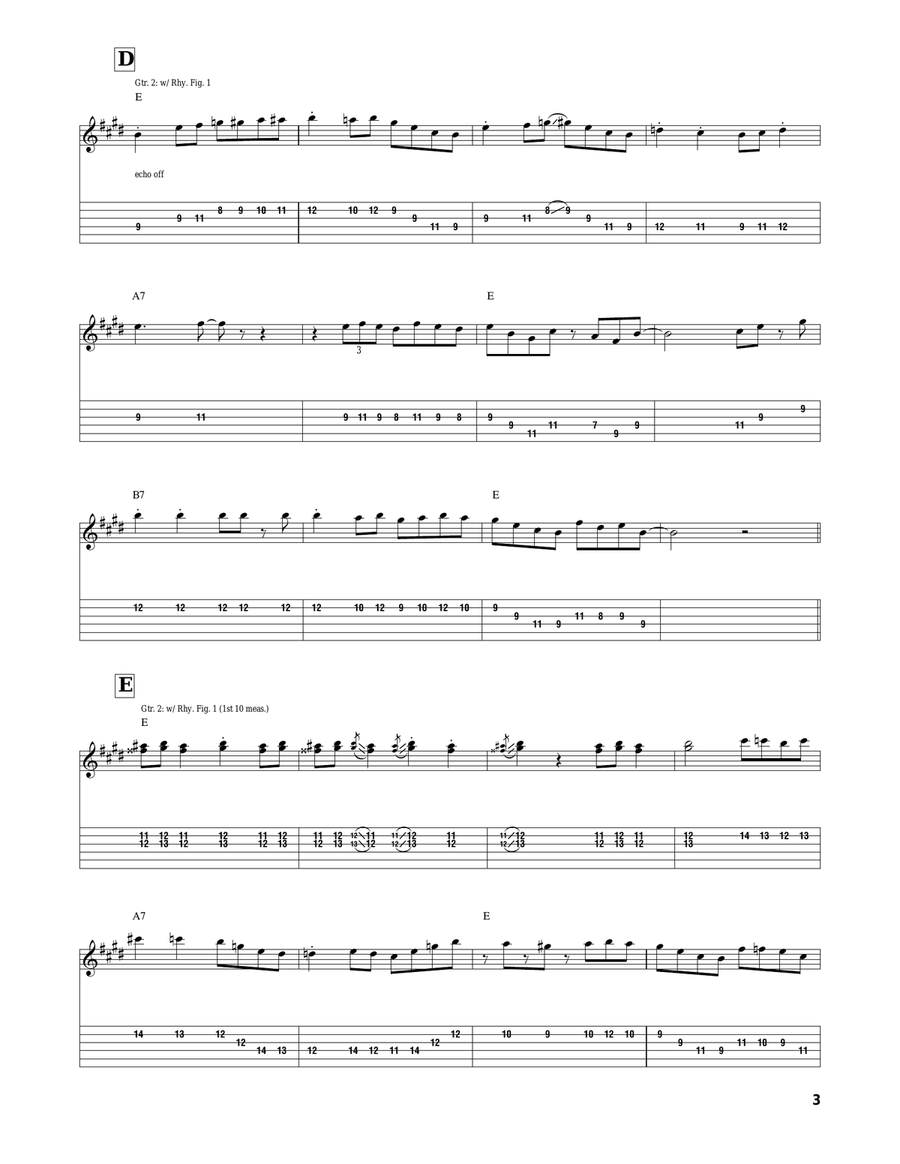 Guitar Boogie Shuffle Guitar Boogie Shuffle Acoustic Guitar scores gallery preview page 3