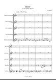 Suave - for Saxophone Quartet