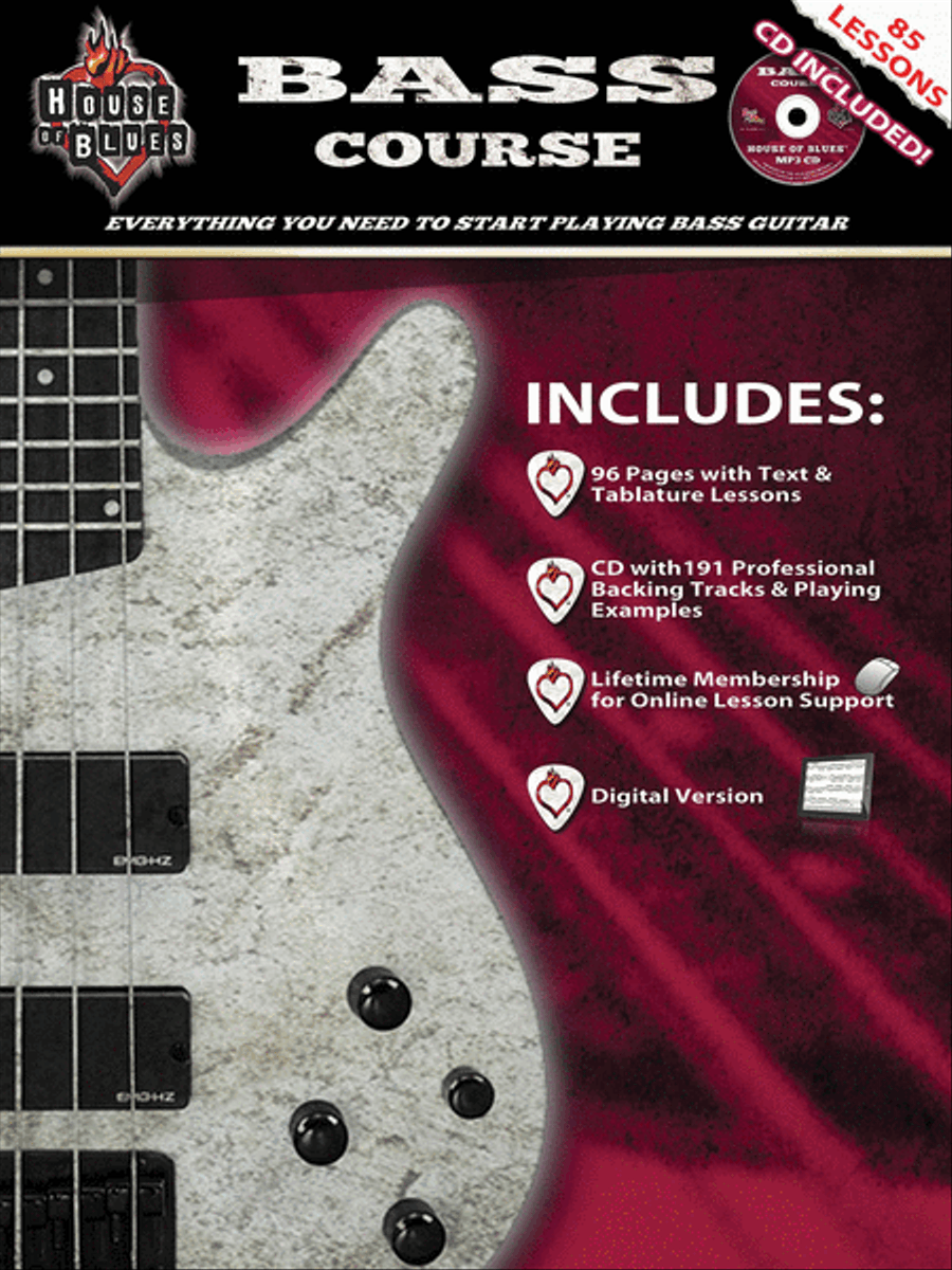House of Blues Bass Course – Expanded Edition Electric Guitar scores gallery preview page 1