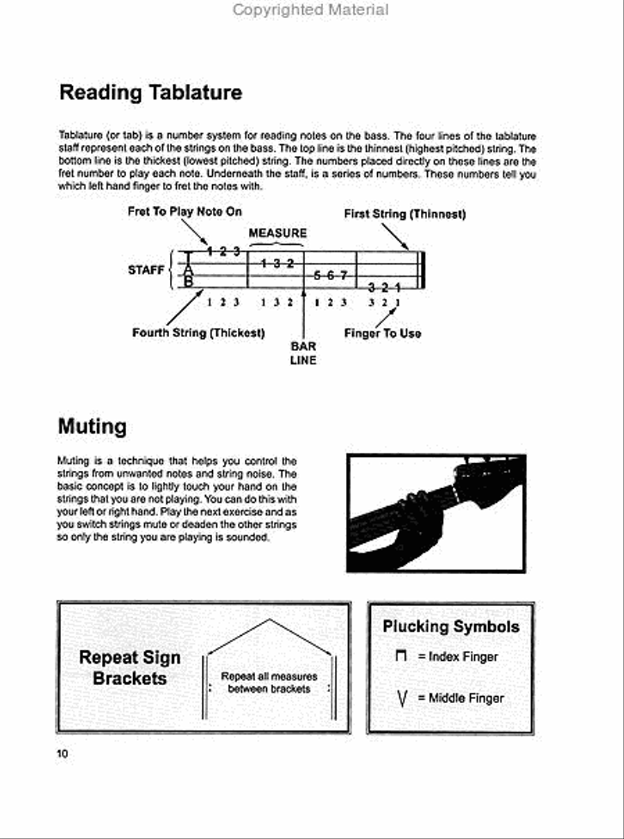 House of Blues Bass Course – Expanded Edition Electric Guitar scores gallery preview page 2
