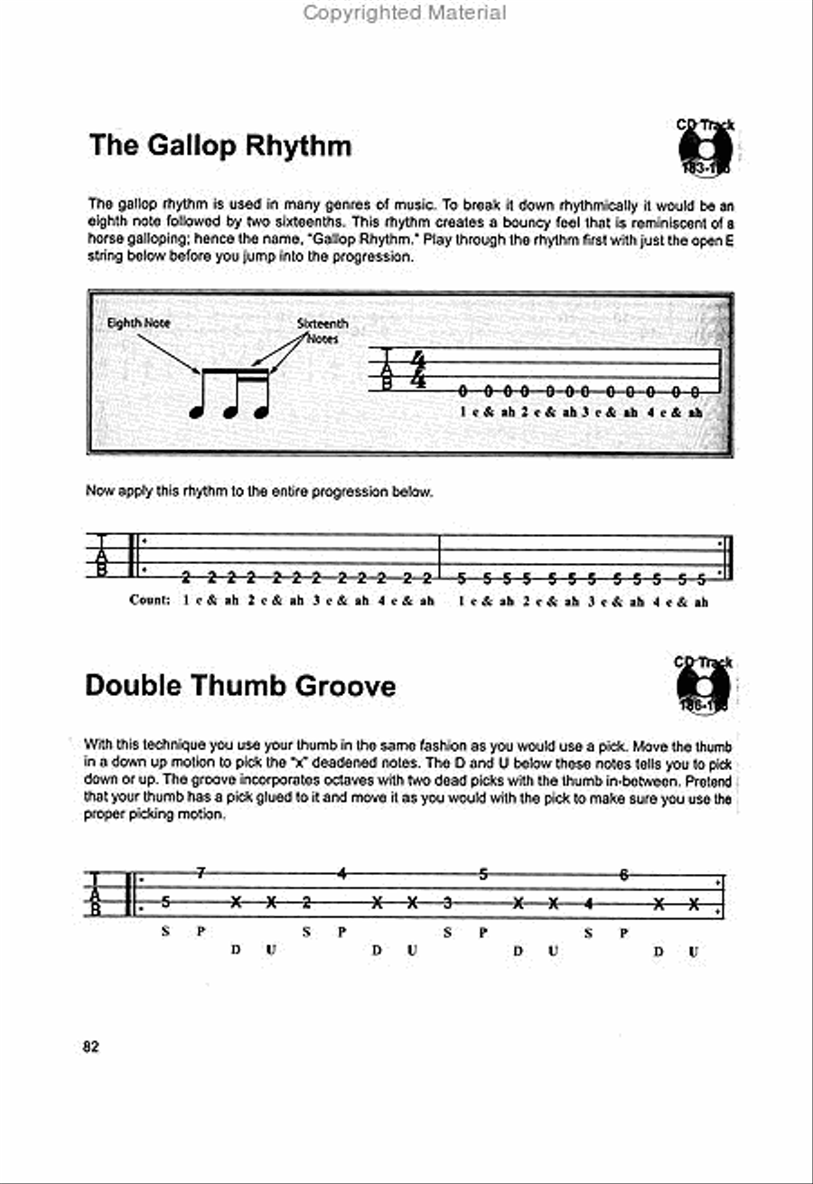 House of Blues Bass Course – Expanded Edition Electric Guitar scores gallery preview page 5