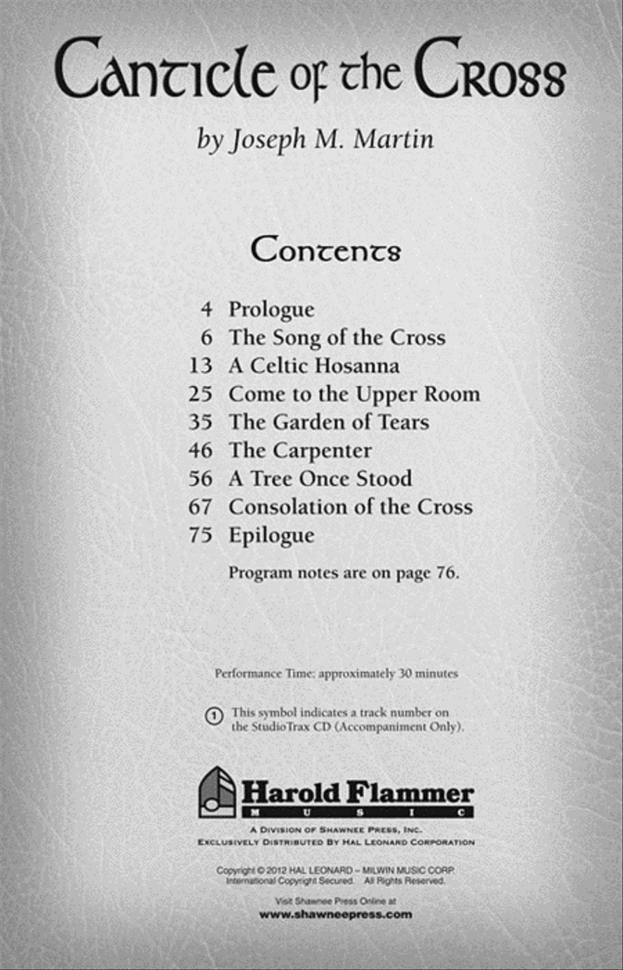 Canticle of the Cross Choir scores gallery preview page 3