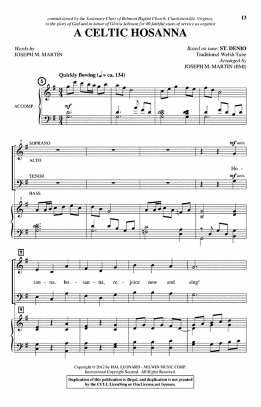 Canticle of the Cross Choir scores gallery preview page 5