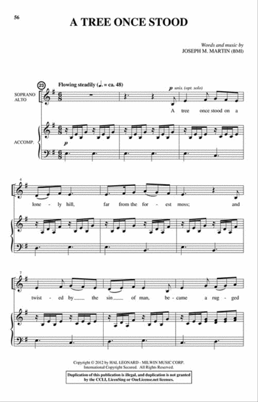 Canticle of the Cross Choir scores gallery preview page 8