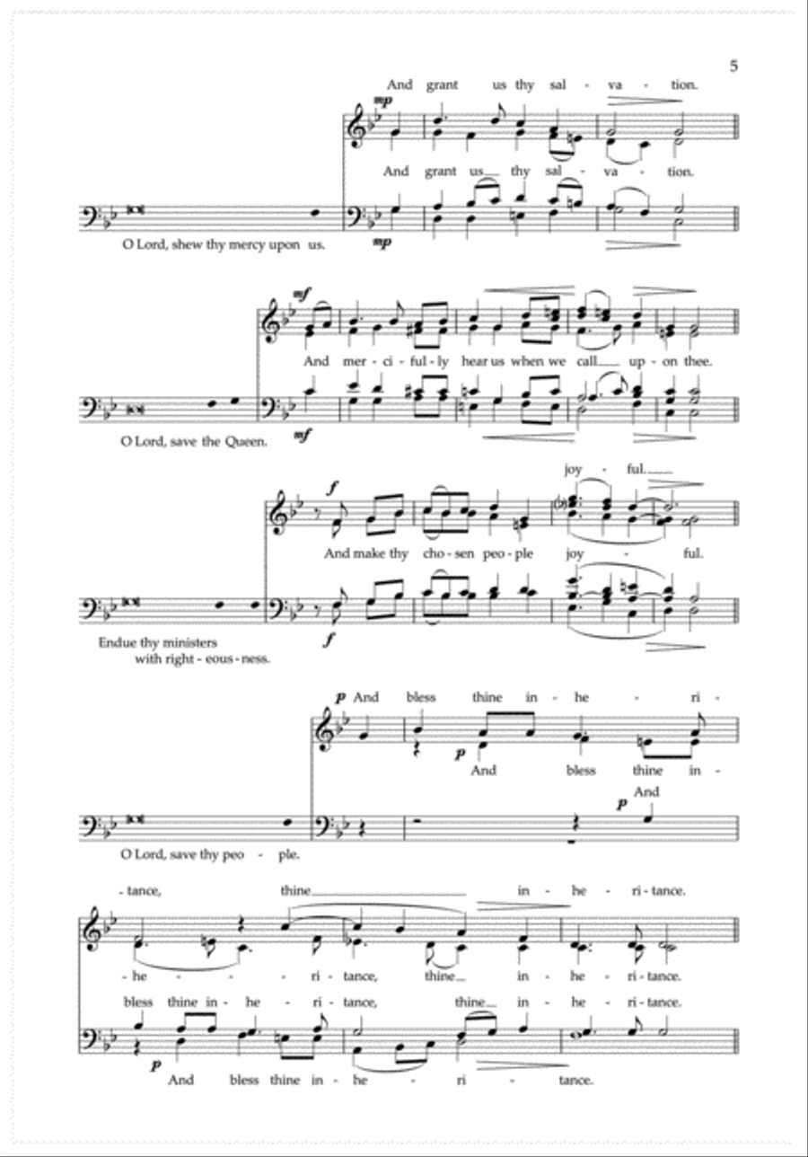 Preces and Responses Preces and Responses 4-Part scores gallery preview page 4
