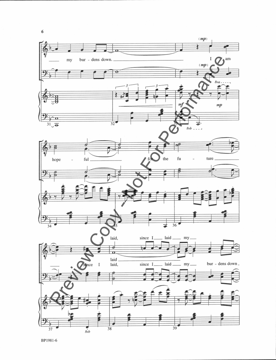 Glory, Glory, Hallelujah! - TTBB TTBB scores gallery preview page 6