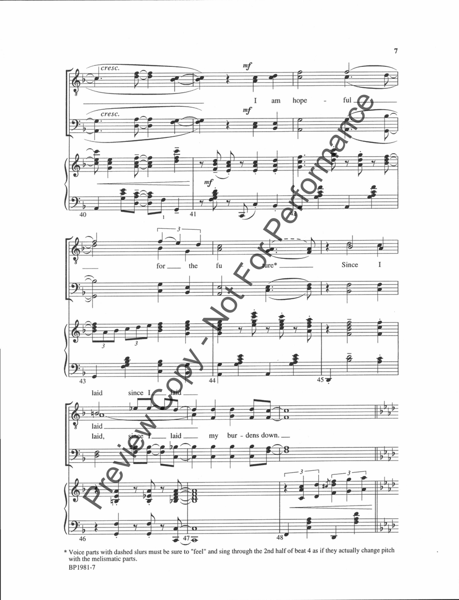 Glory, Glory, Hallelujah! - TTBB TTBB scores gallery preview page 7