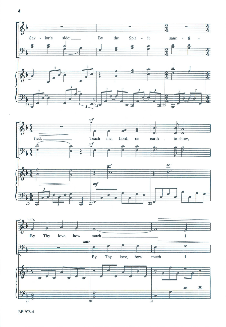 How Much I Owe How Much I Owe 4-Part scores gallery preview page 5