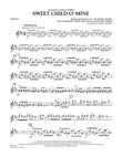 Sweet Child O' Mine - Violin 1