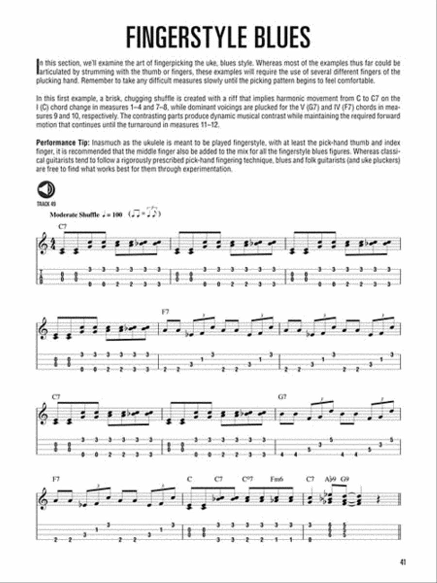 Hal Leonard Blues Ukulele Ukulele scores gallery preview page 7