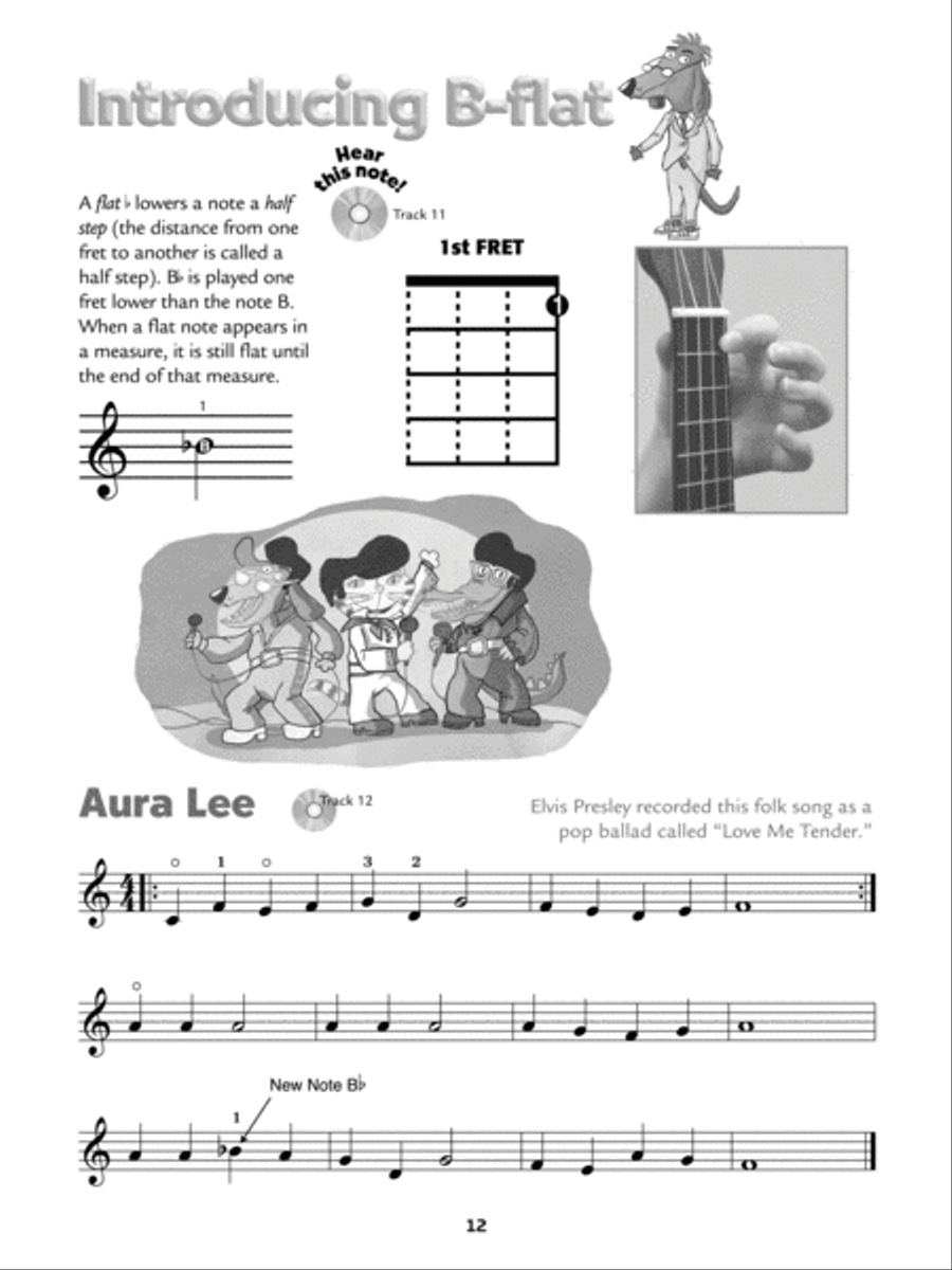 Alfred's Kid's Ukulele Course 2 Ukulele scores gallery preview page 3