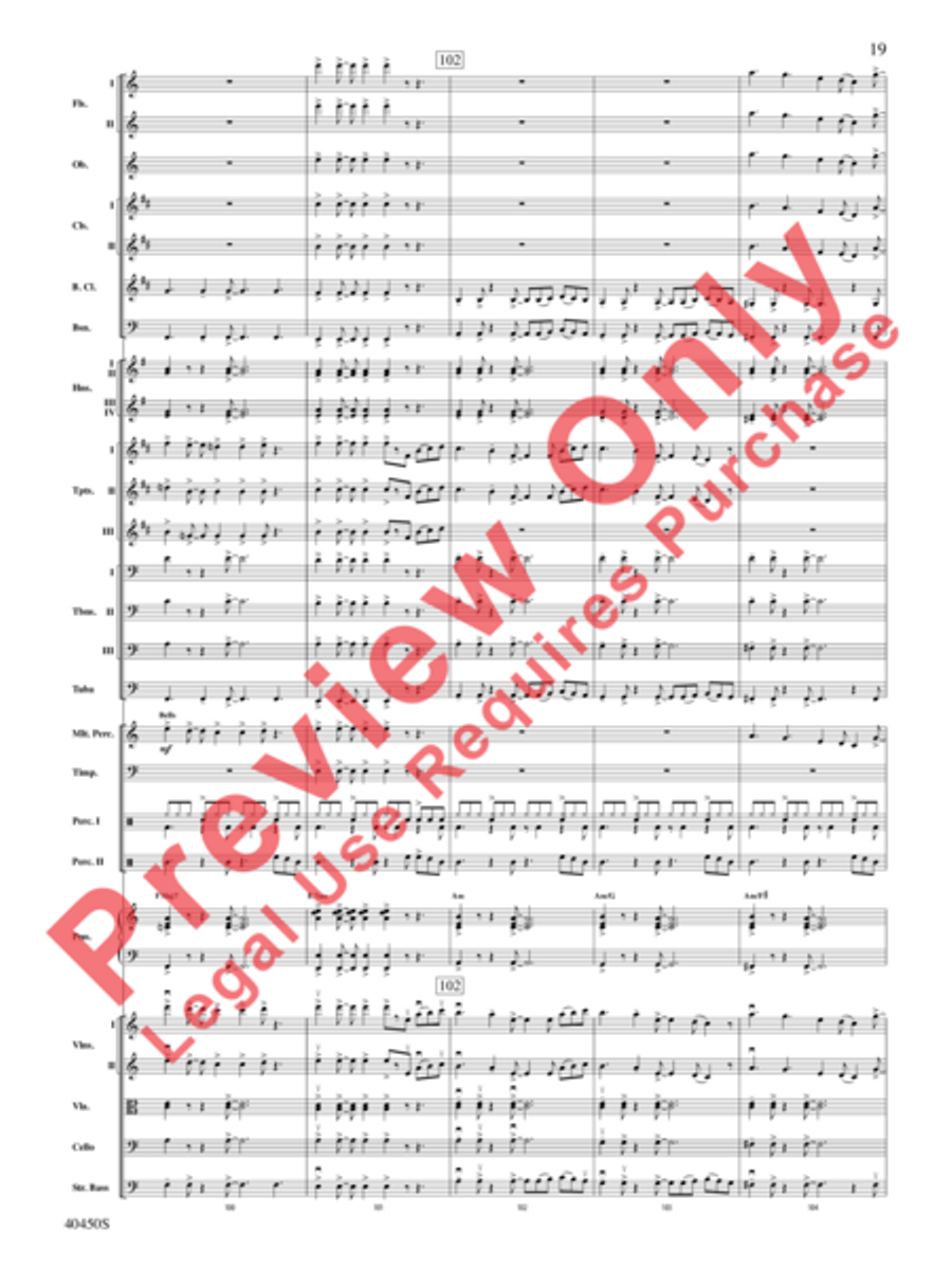 A Whitney Houston Tribute Full Orchestra scores gallery preview page 20