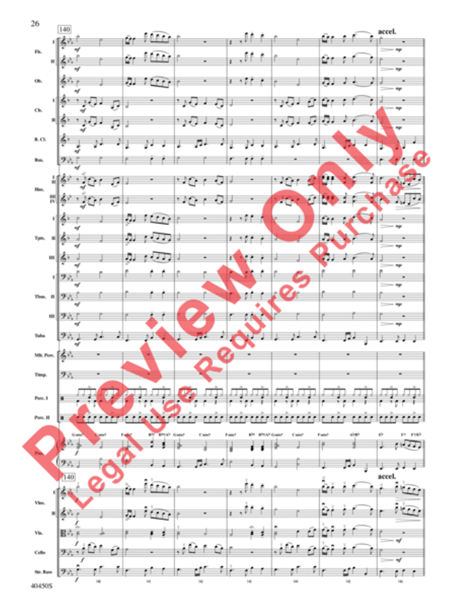 A Whitney Houston Tribute Full Orchestra scores gallery preview page 27