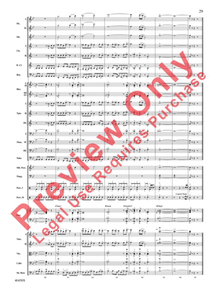 A Whitney Houston Tribute Full Orchestra scores gallery preview page 30