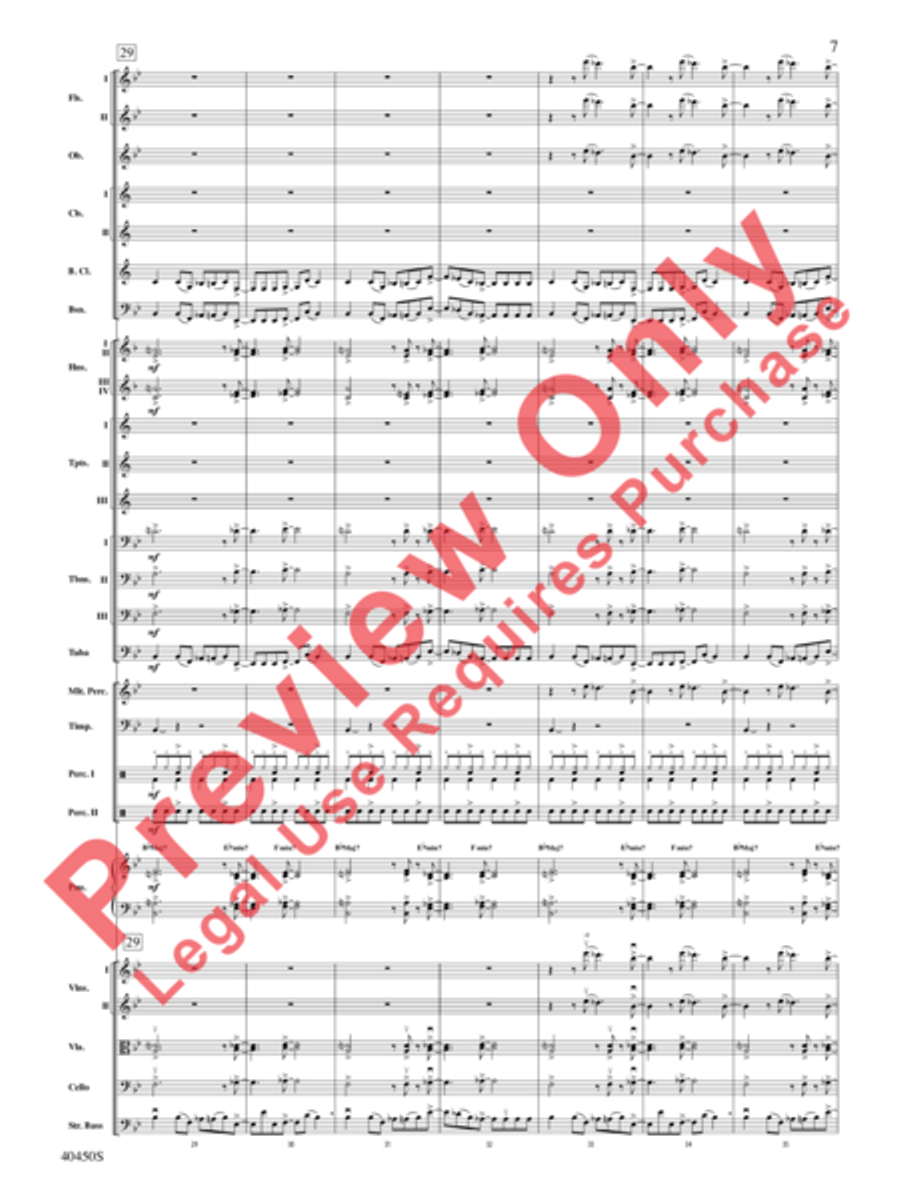 A Whitney Houston Tribute Full Orchestra scores gallery preview page 8