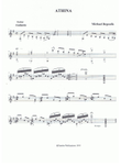 Athina for Classical Guitar