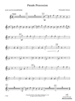 Parade Procession: E-flat Alto Saxophone