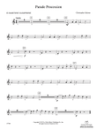 Parade Procession: E-flat Baritone Saxophone