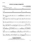 Sweet Georgia Brown: 1st Trombone