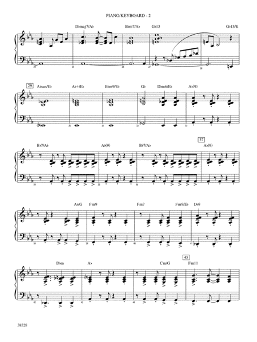 Let Me Be Your Star: Piano Accompaniment Concert Band scores gallery preview page 2