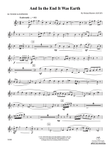And in the End It Was Earth: B-flat Tenor Saxophone