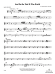 And in the End It Was Earth: 2nd B-flat Trumpet