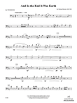 And in the End It Was Earth: 2nd Trombone