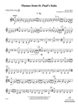 Themes from St. Paul's Suite: 3rd Violin (Viola [TC])