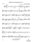 March from Symphony No. 6: 1st Violin