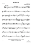 Recorda Me: 2nd Violin