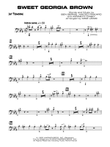 Sweet Georgia Brown: 1st Trombone
