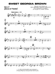 Sweet Georgia Brown: 1st F Horn