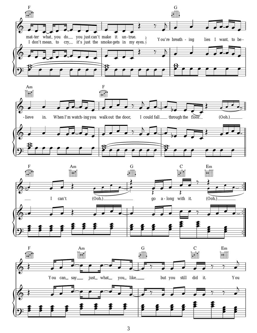 Backtrack Backtrack Acoustic Guitar scores gallery preview page 3