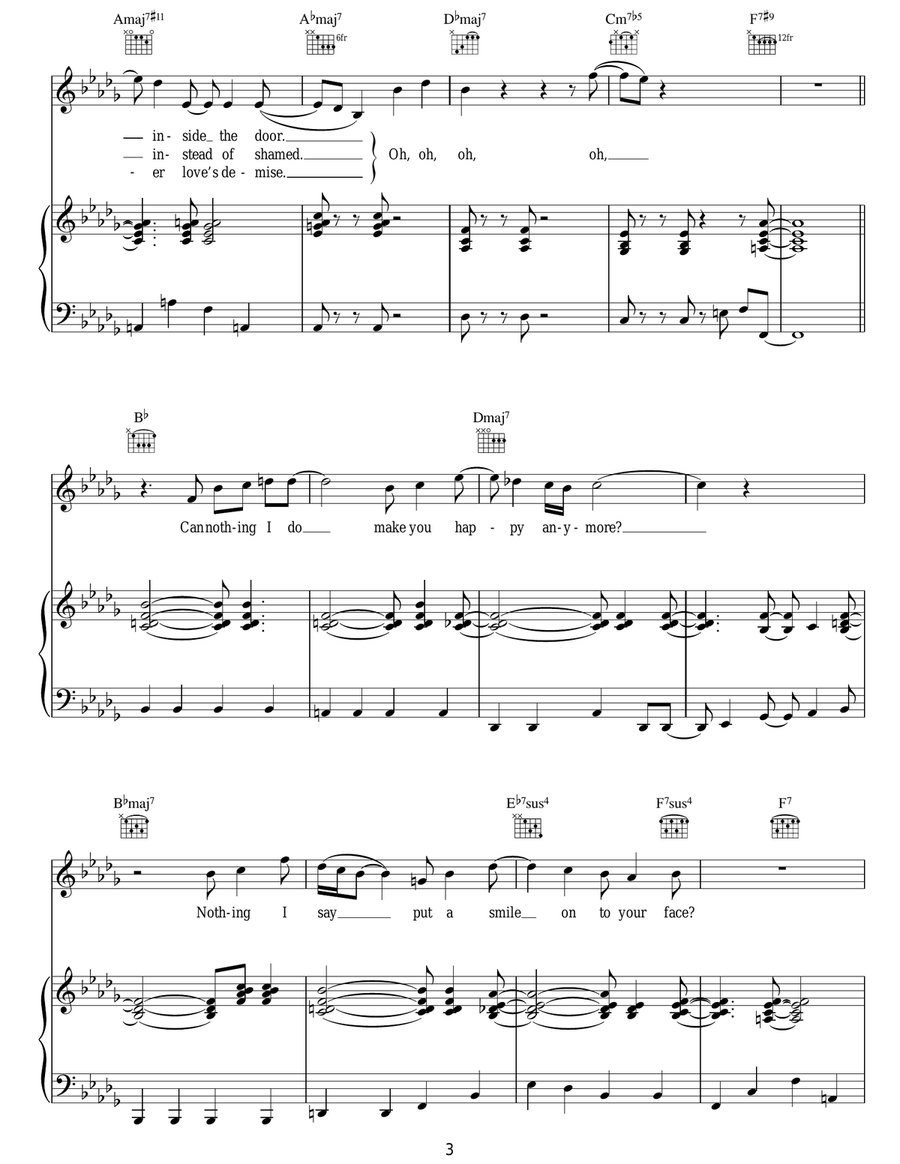 Nothing I Do Nothing I Do Acoustic Guitar scores gallery preview page 3