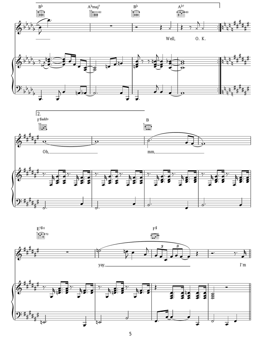 Nothing I Do Nothing I Do Acoustic Guitar scores gallery preview page 5