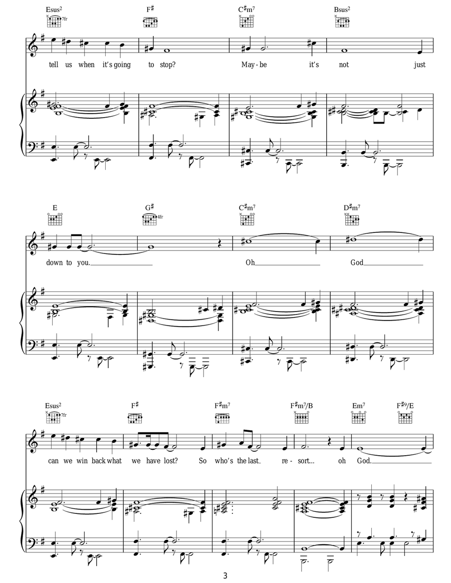 Oh God Oh God Acoustic Guitar scores gallery preview page 3