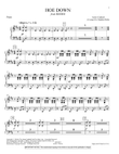 Hoe Down - Piano
