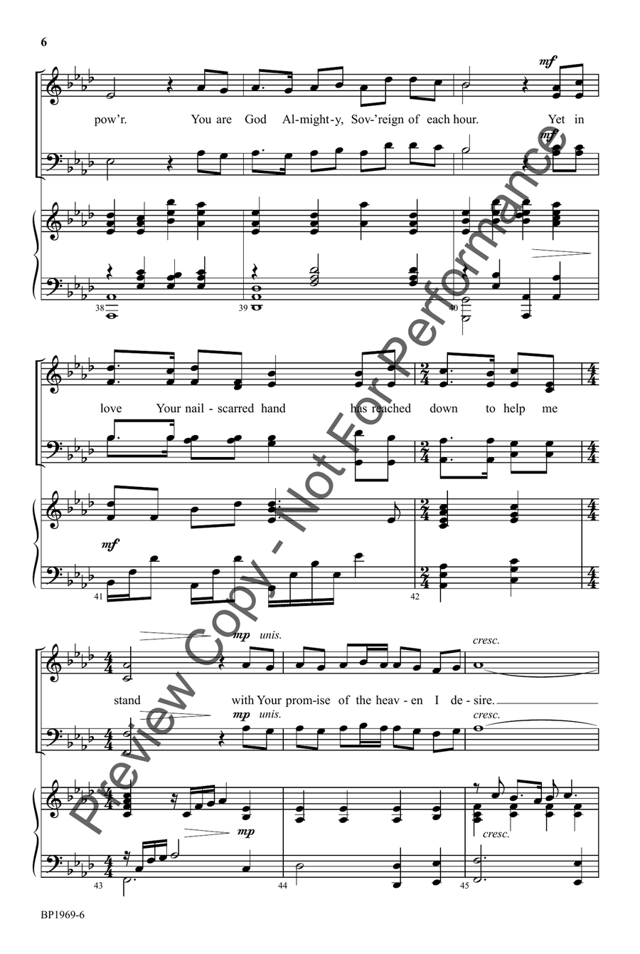 Finally Home Finally Home 4-Part scores gallery preview page 7
