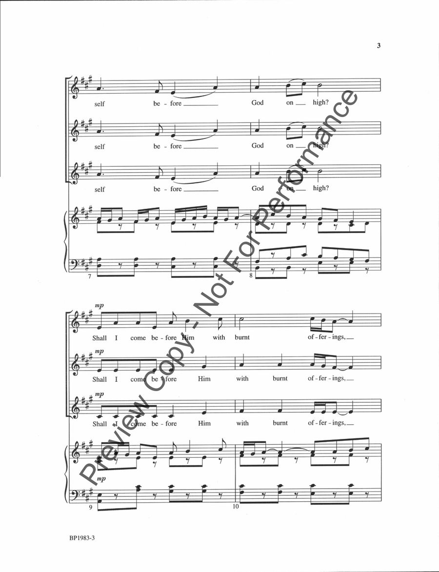 Offertory - SSA Offertory - SSA SSA scores gallery preview page 3