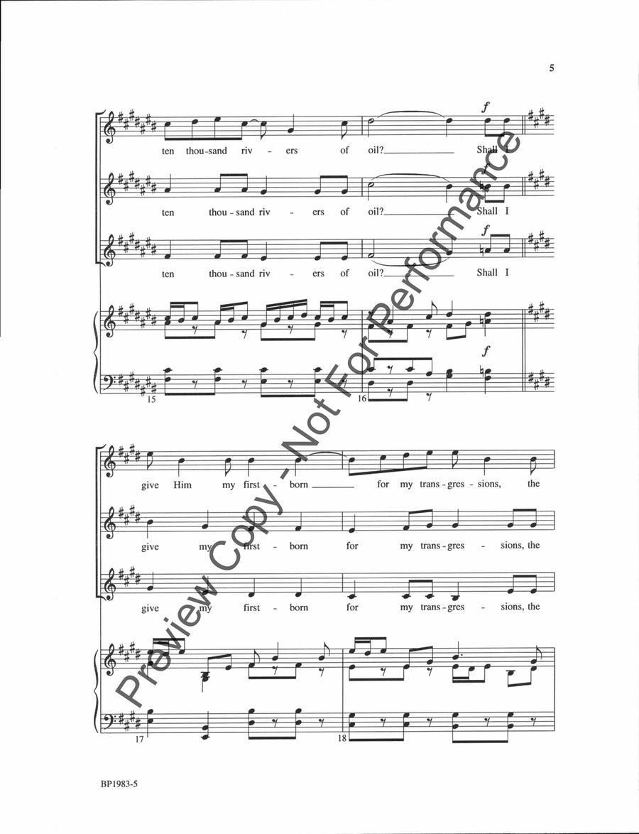 Offertory - SSA Offertory - SSA SSA scores gallery preview page 5
