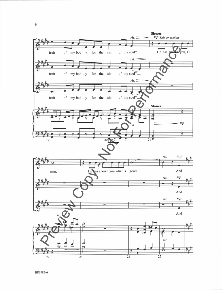 Offertory - SSA Offertory - SSA SSA scores gallery preview page 6